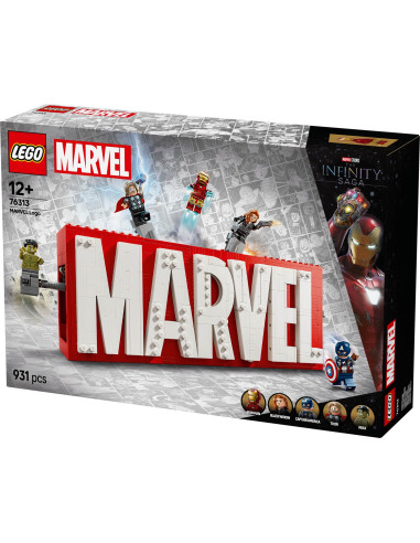 LEGO Super Heroes Marvel Logo & Minifigures 76313