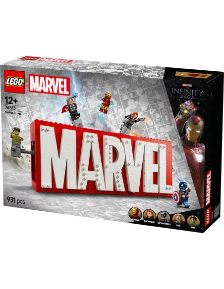 LEGO Super Heroes Marvel Logo & Minifigures 76313