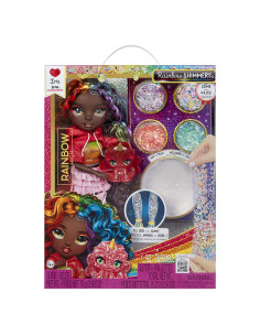 122432-EU Rainbow High Rainbow Shimmers with Slime Fashion Doll Iris (rainbow)