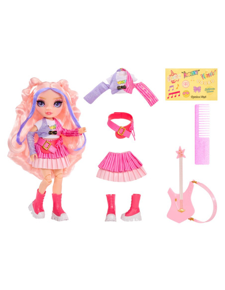 565659-EUC Rainbow High Junior High Doll Bella