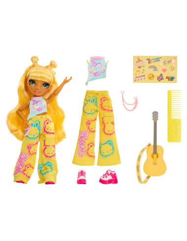 565628-EUC Rainbow High Junior High Doll Sunny