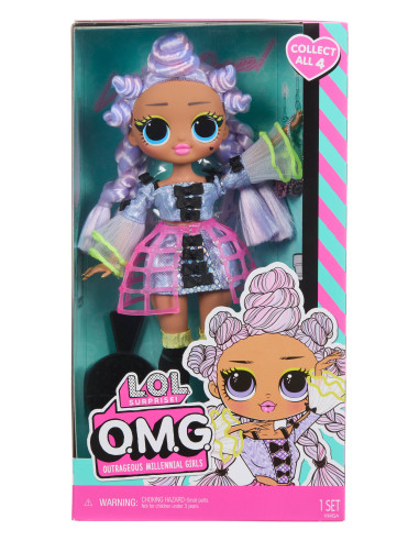 595656-EUC L.O.L. Surprise OMG Entry Doll Miss Royale