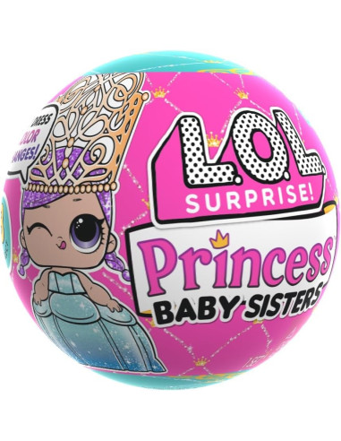 567523-EUC L.O.L. Surprise Princess Baby Sisters Asst