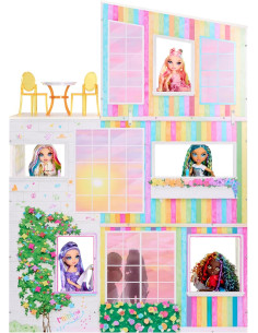 543077-EUC Rainbow High Color & Play House