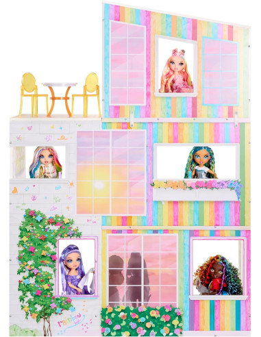 543077-EUC Rainbow High Color & Play House