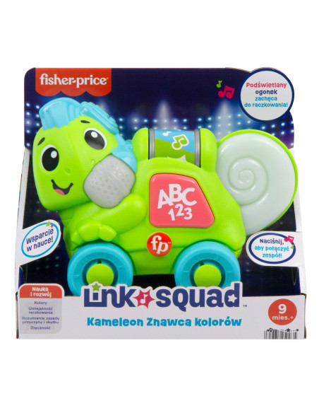 Fisher-Price Link Squad Crawl n Colors Chameleon HYL34 Polish