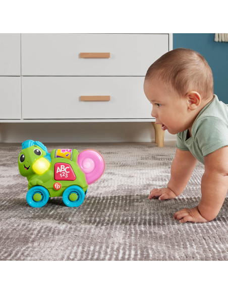 Fisher-Price Link Squad Crawl n Colors Chameleon HYL34 Polish