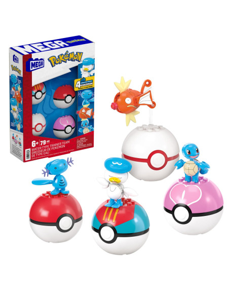 MEGA Pokemon Water-Type Trainer Team JCT42