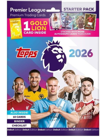 TOPPS Premier League Starter Pack PL25-SP1012