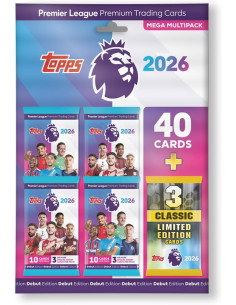 TOPPS Premier League MEGA multipack PL25-MMP1011