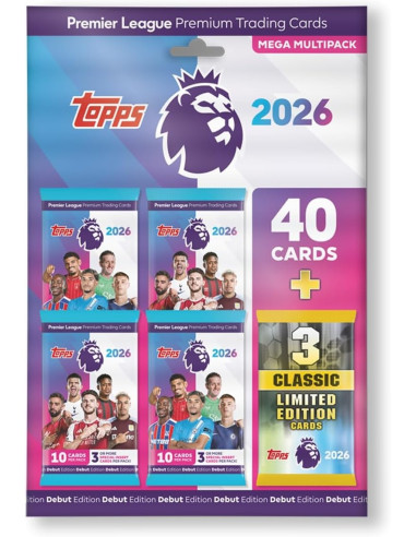 TOPPS Premier League MEGA multipack PL25-MMP1011