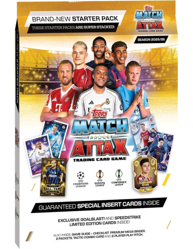 TOPPS Match Attax Champions League Starter Pack