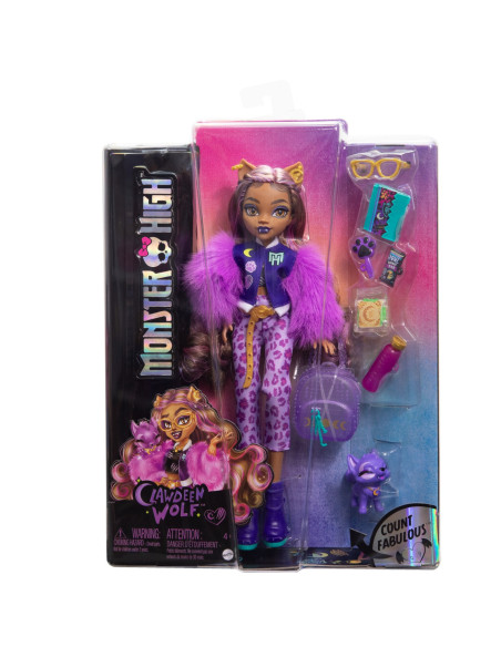 Monster High Clawdeen Wolf HRP65