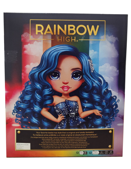 Rainbow High Holiday Skyler Bradshaw Fantastic Fashion 429937-EUC