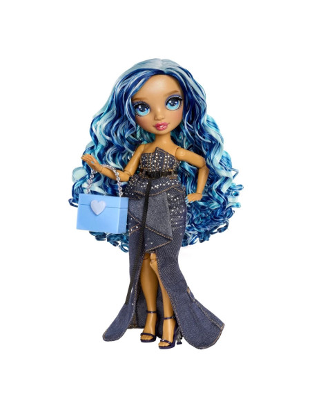 Rainbow High Holiday Skyler Bradshaw Fantastic Fashion 429937-EUC