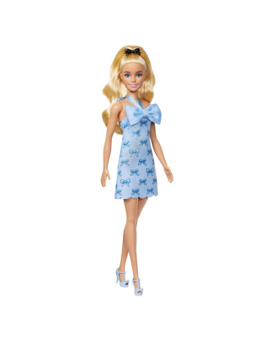 Barbie Fashionista Blue Bows doll HYT93