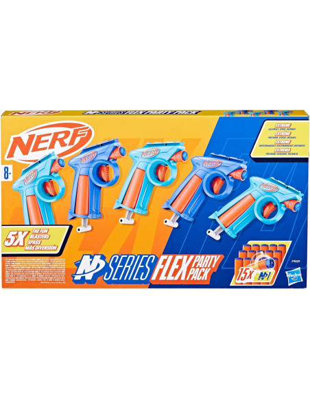 Nerf Flex Party Pack 5 blasters F9839 N Series