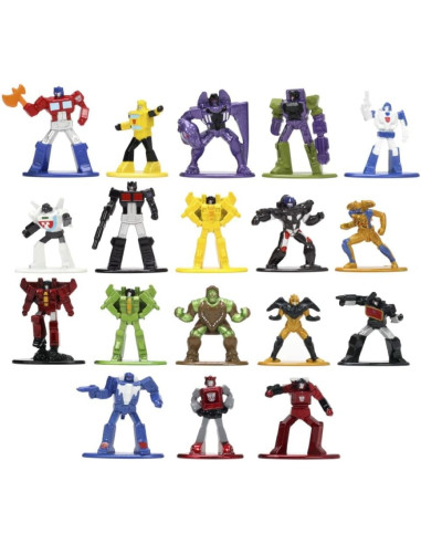 JADA Transformers Nano Metalfigs 18 pack 33784