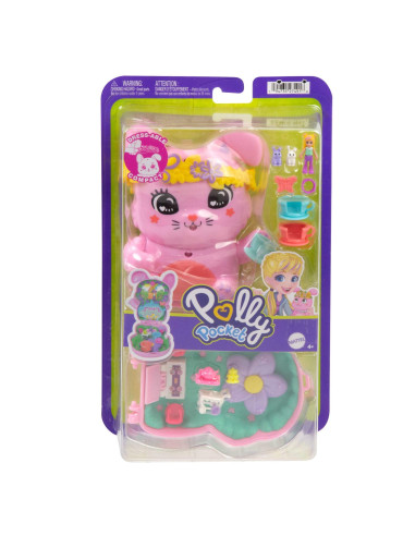 Polly Pocket Tea Party Bunny Compact JCR40