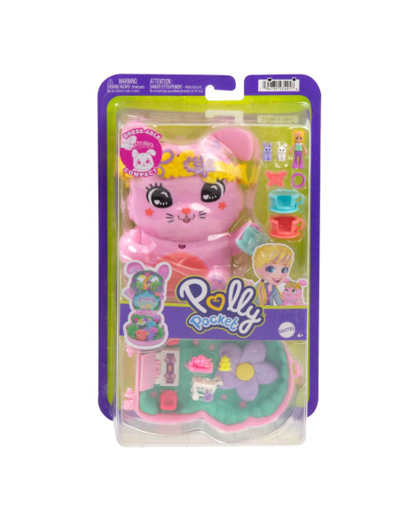 Polly Pocket Tea Party Bunny Compact JCR40