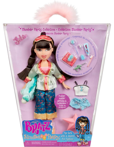 Bratz Slumber Party Doll Jade 592068EUC