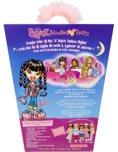 Bratz Slumber Party Doll Jade 592068EUC