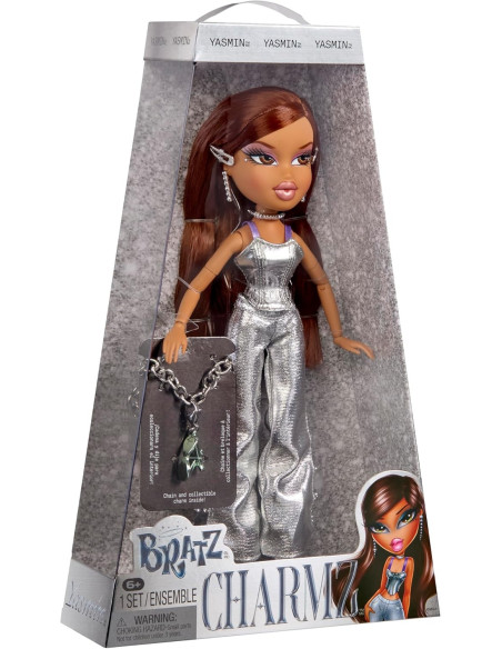 Bratz Charmz Yasmin Doll 599326 599340EUC