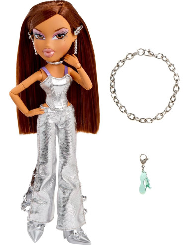 Bratz Charmz Yasmin Doll 599326 599340EUC