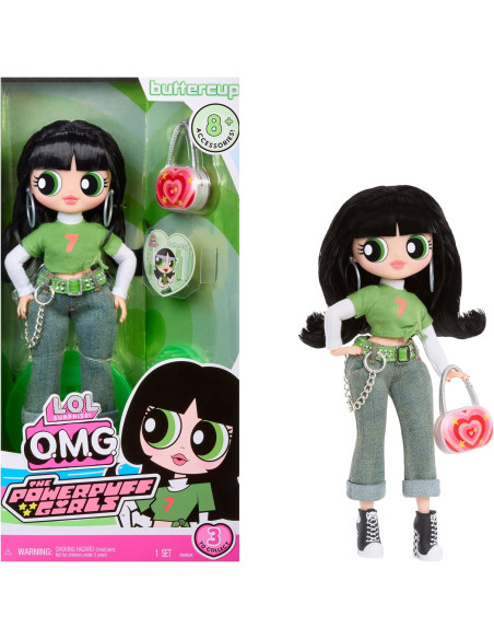 L.O.L. Surprise OMG Powerpuff-Buttercup 542872-EUC