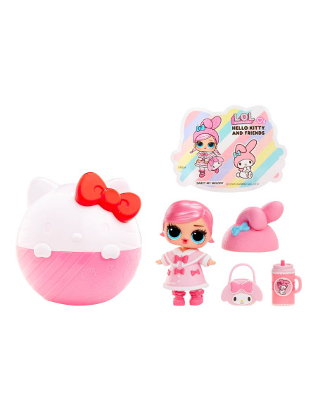 L.O.L. Surprise Loves Hello Kitty & Friends Tots PDQ 523840-EUC