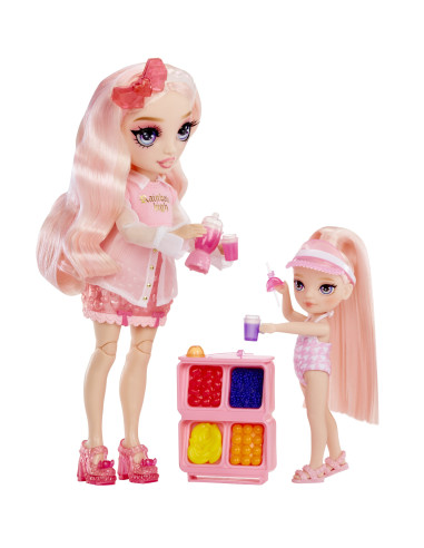 Rainbow High Little Pool Day with Blush Playset 522249-EUC