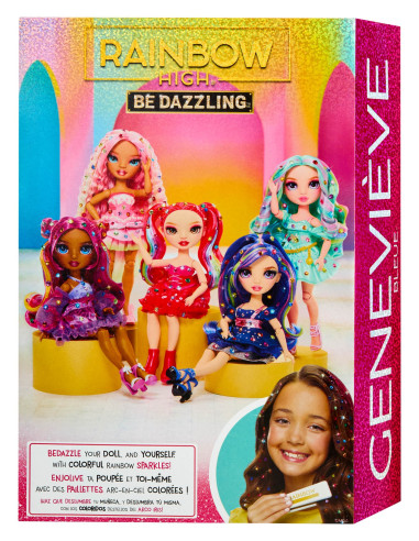Rainbow High Be Dazzling-Genevieve Bleu 597810-EUC