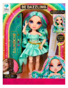 Rainbow High Be Dazzling-Celine Turquoise 597827-EUC