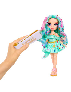 Rainbow High Be Dazzling-Celine Turquoise 597827-EUC 2