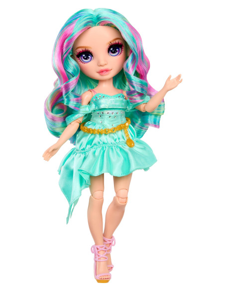Rainbow High Be Dazzling-Celine Turquoise 597827-EUC