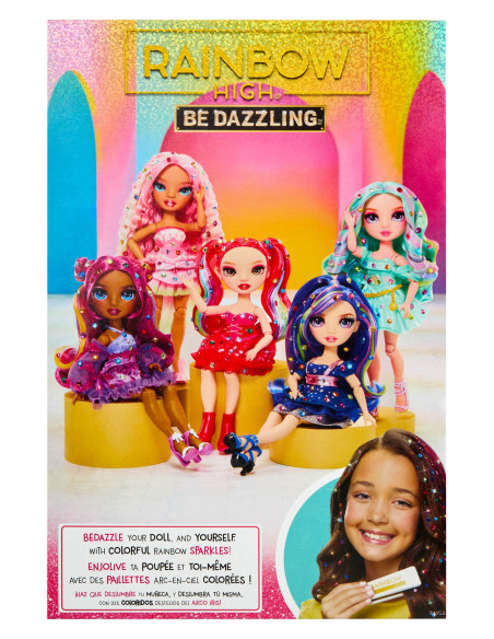 Rainbow High Be Dazzling-Celine Turquoise 597827-EUC