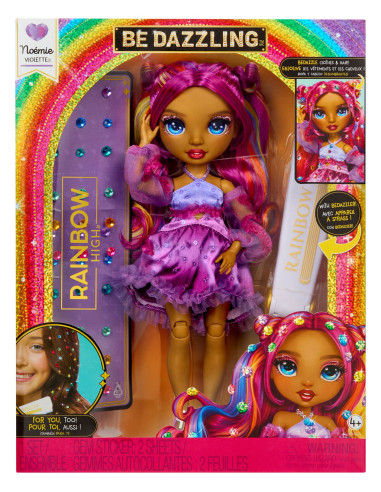 Rainbow High Be Dazzling-Noemie Violette 597834-EUC