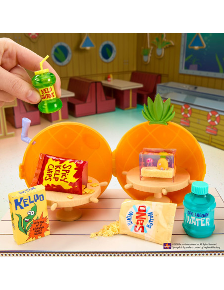 MGAs Miniverse-Mini Spongebob PDQ 599296-EUC