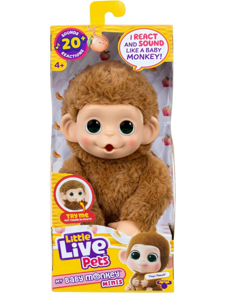 Little Live Pets My Baby Mini Monkey 26766 26729