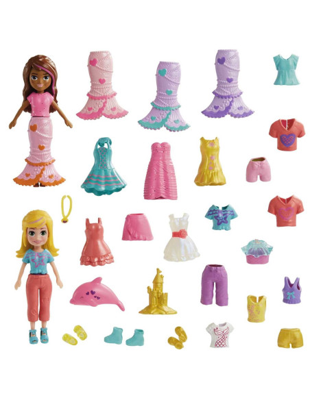 Polly Pocket Seashine Mermaid HKV96 HNF51