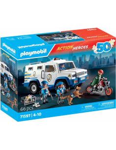 Playmobil Action Heroes Money Transporter 71597