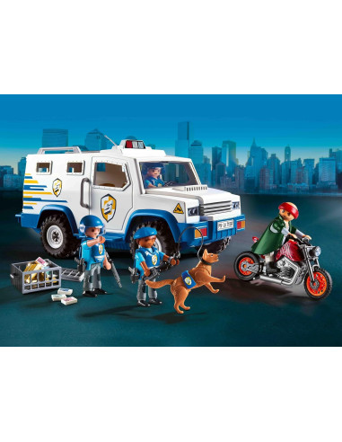 Playmobil Action Heroes Money Transporter 71597