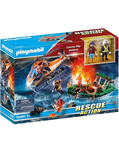 Playmobil Coastal Fire Mission 70491