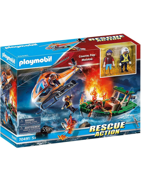 Playmobil Coastal Fire Mission 70491