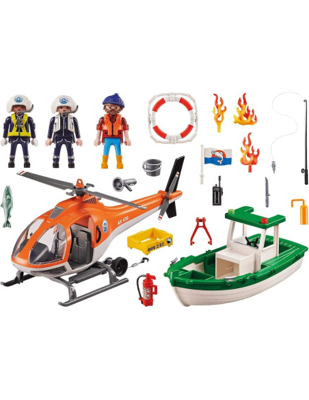 Playmobil Coastal Fire Mission 70491