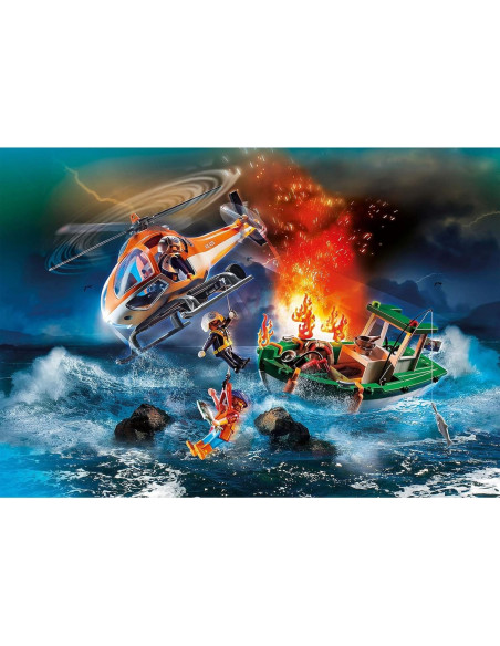 Playmobil Coastal Fire Mission 70491