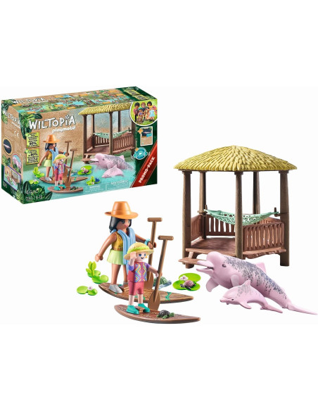 Playmobil Wiltopia Paddle Tour with the River Dolphins 71143