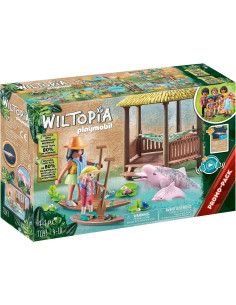 Playmobil Wiltopia Paddle Tour with the River Dolphins 71143 2
