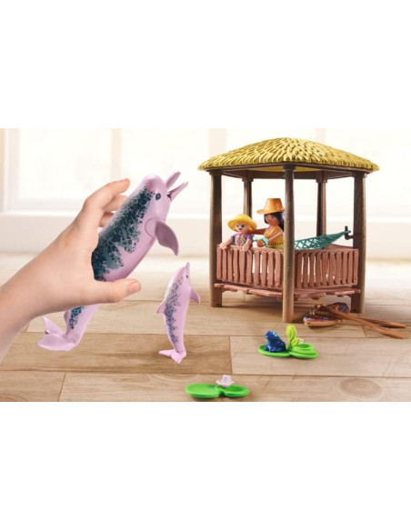 Playmobil Wiltopia Paddle Tour with the River Dolphins 71143