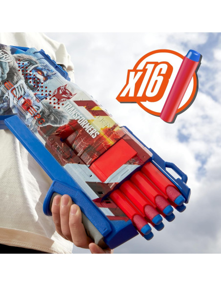 NERF Transformers Ink Optimus Primal F9716 F9715